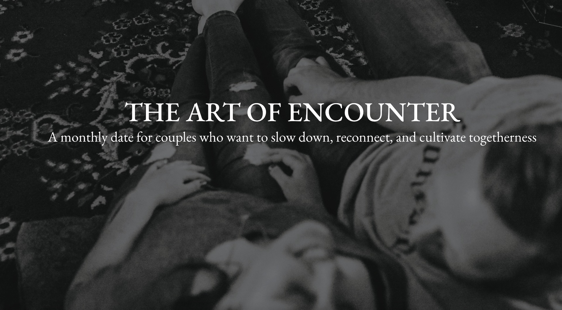 The Art of Encounter · Drop-in session